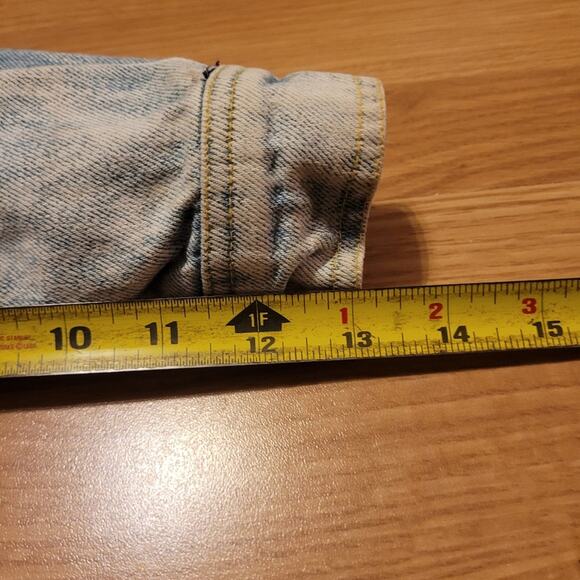 Vtg EJ Gitanoe Kids Beaded & Embroidered Denim Jacket Size 7 Cute - Picture 8 of 8